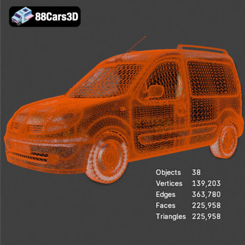 Renault Kangoo II 3D Model
