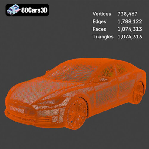 Tesla Model S 3D Model