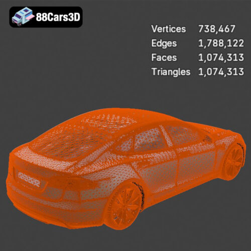 Tesla Model S 3D Model