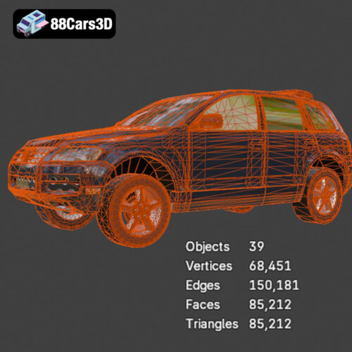 Volkswagen Touareg 3D Model