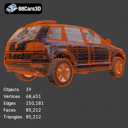 Volkswagen Touareg 3D Model