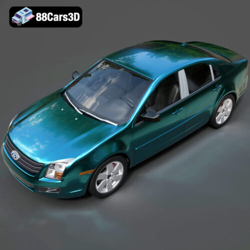 Ford Fusion 2007 3D Model