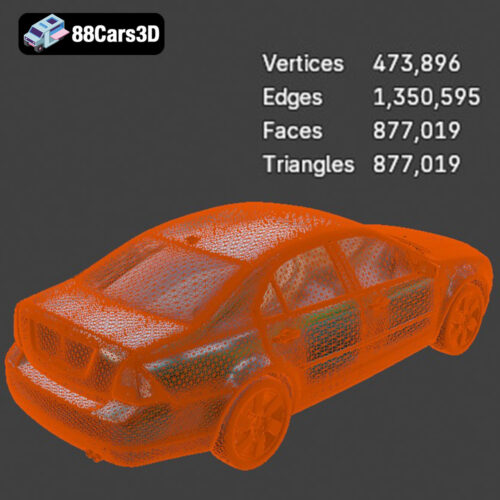 Ford Fusion 2007 3D Model