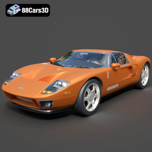 Ford GT-001 Ford GT 3D Model
