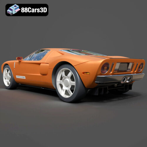 Ford GT-003 Ford GT 3D Model
