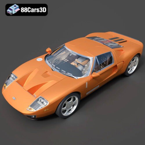 Ford GT-007 Ford GT 3D Model