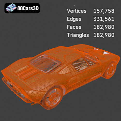 Ford GT-009 Ford GT 3D Model