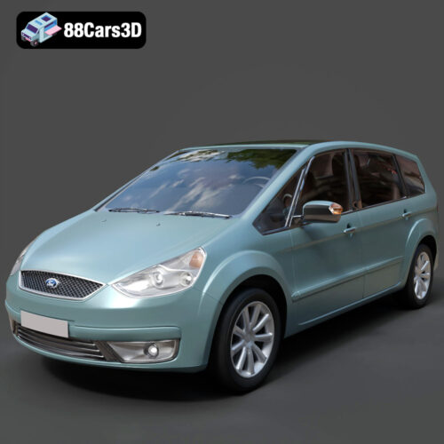 Ford Galaxy 3D Model