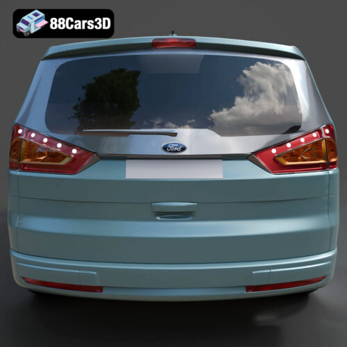 Ford Galaxy 3D Model