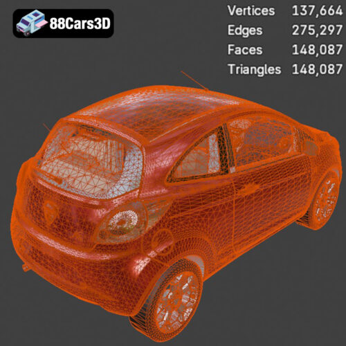 Ford Ka 3D Model
