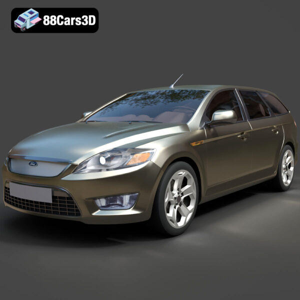 Ford Mondeo Wagon 3D Model