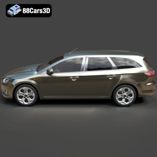 Ford Mondeo Wagon 3D Model