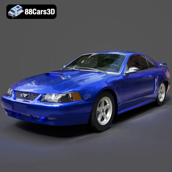 Ford Mustang 1999 3D Model