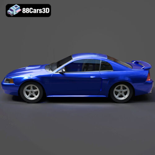 Ford Mustang 1999-002 Ford Mustang 1999 3D Model