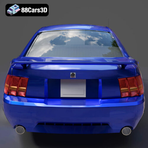 Ford Mustang 1999-004 Ford Mustang 1999 3D Model