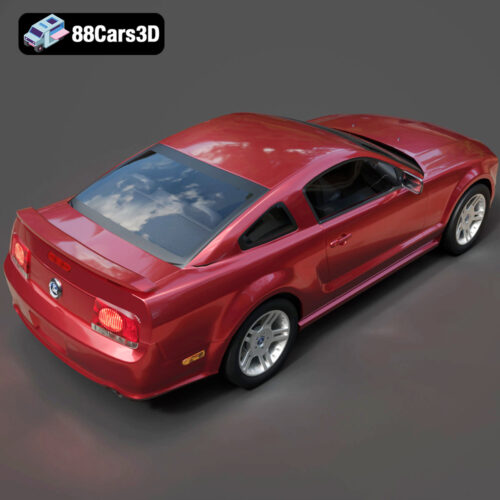 Ford Mustang 2005 3D Model