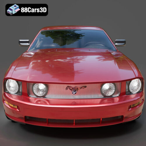 Ford Mustang 2005 3D Model