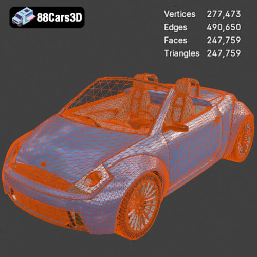 Ford StreetKa 3D Model