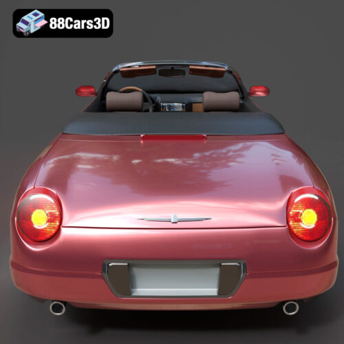 Ford Thunderbird 3D Model