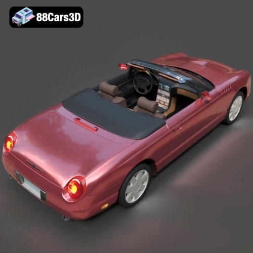 Ford Thunderbird 3D Model