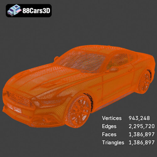 Ford Mustang 3D Model