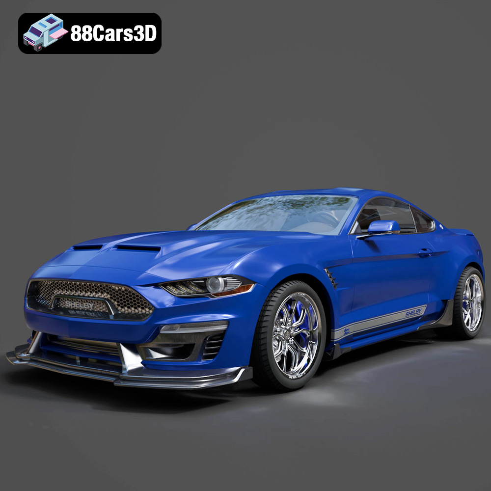 Ford Mustang Mk6f coupe Shelby Super Snake concept 2018 001