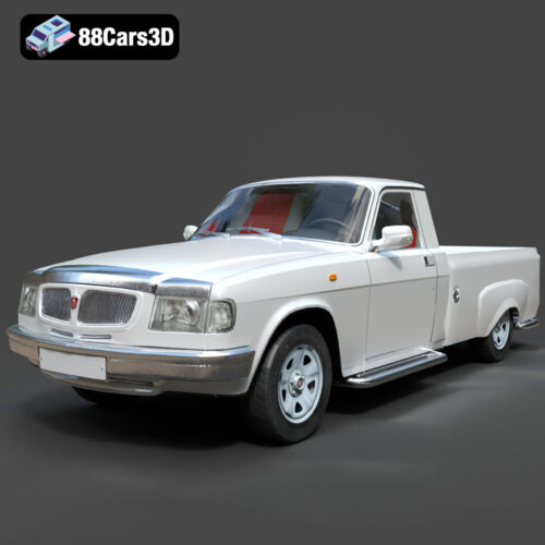 GAZ 3110 Pickup 2000 3D Model