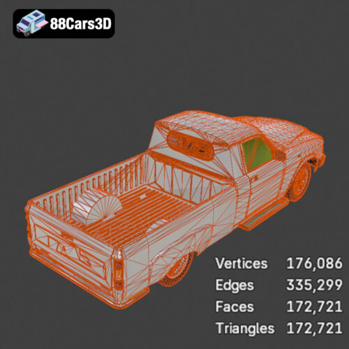 GAZ 3110 Pickup 2000 3D Model