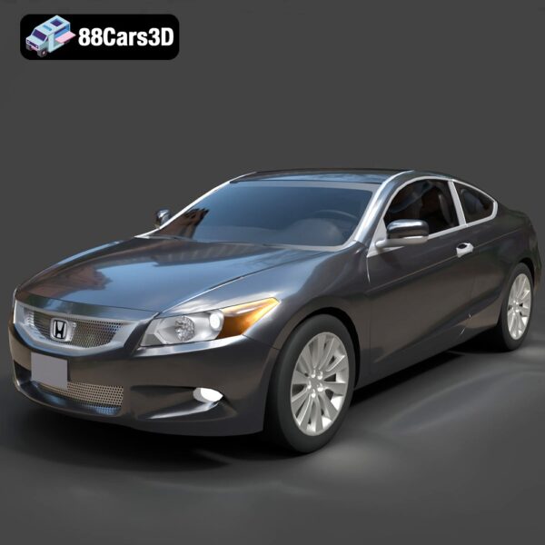 Honda Accord Coupe-001 Honda Accord Coupe 3D Model