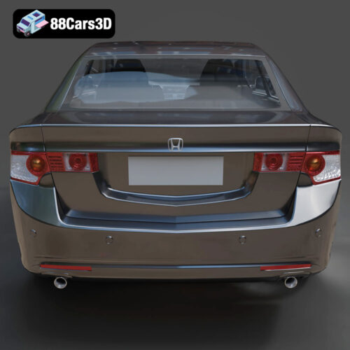 Honda Accord Sedan 2009 3D Model