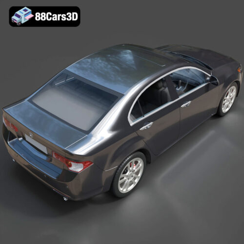 Honda Accord Sedan 2009 3D Model