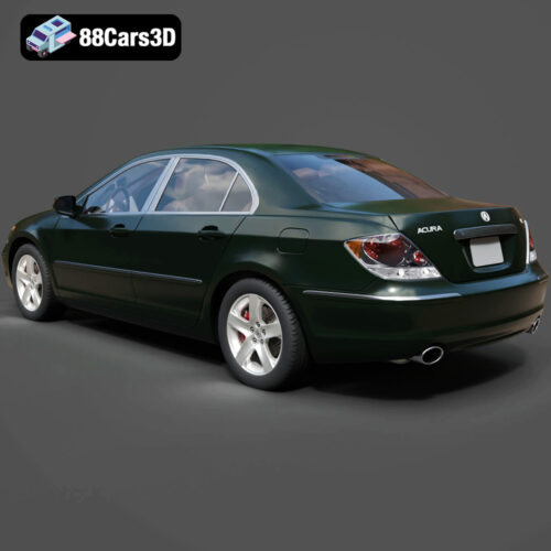 Honda Acura RL 3D Model