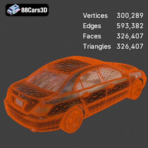 Honda Acura RL 3D Model