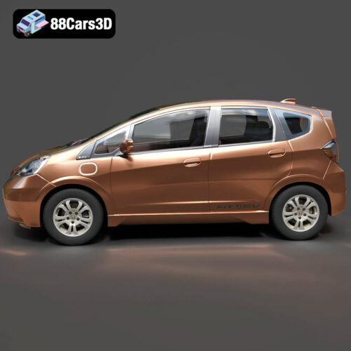 Honda_Fit_EV-002 Honda Fit EV 3D Model