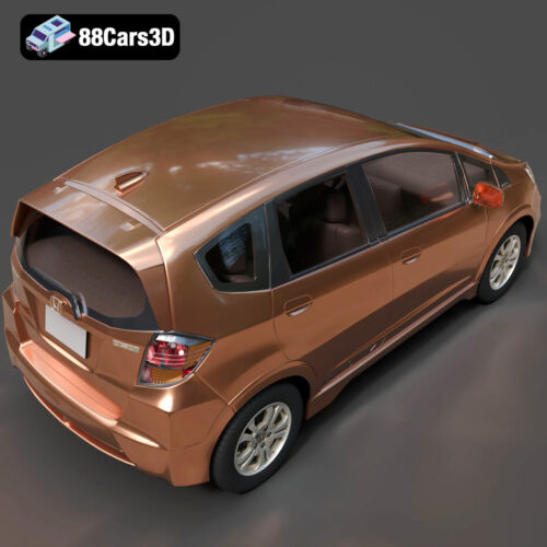 Honda_Fit_EV-005 Honda Fit EV 3D Model