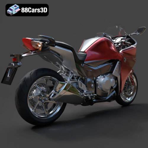 Honda VFR 1200 F 2015 3D Model