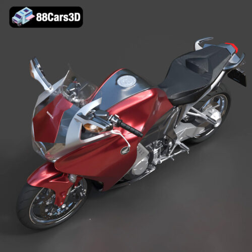 Honda VFR 1200 F 2015 3D Model