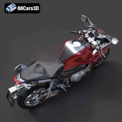 Honda VFR 1200 F 2015 3D Model