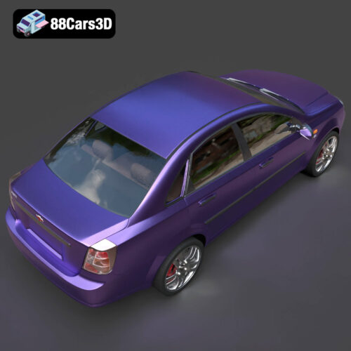 Chevrolet Lacetti Sedan 2004 3D Model