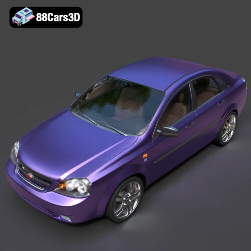 Chevrolet Lacetti Sedan 2004 3D Model