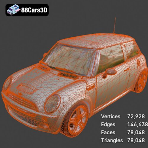 MINI Cooper S-007 3D Model