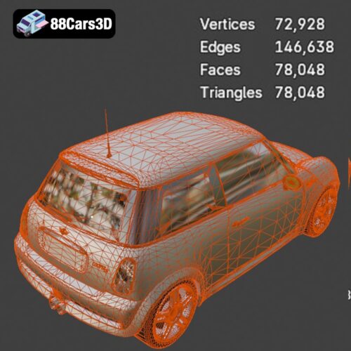 MINI Cooper S-007 3D Model