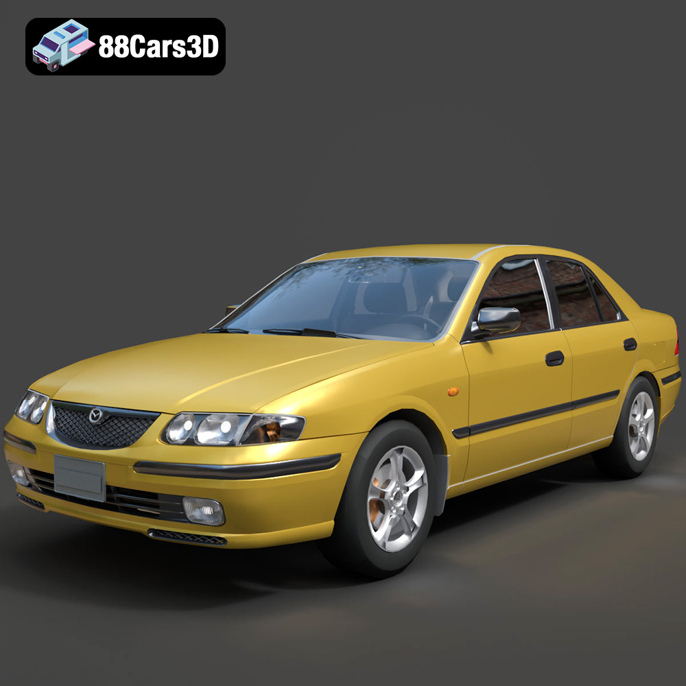 Mazda 626 GF 1997 3D Model