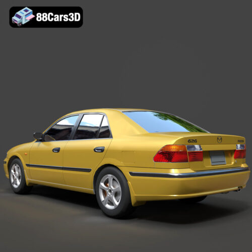 Mazda 626 GF 1997 3D Model