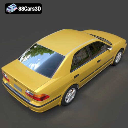 Mazda 626 GF 1997 3D Model