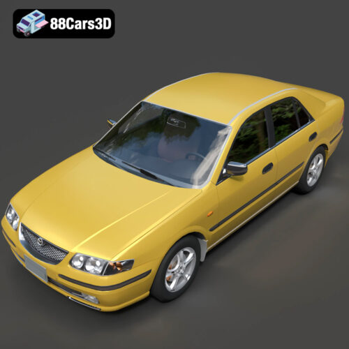 Mazda 626 GF 1997 3D Model