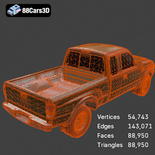 Mazda B-Series 3D Model