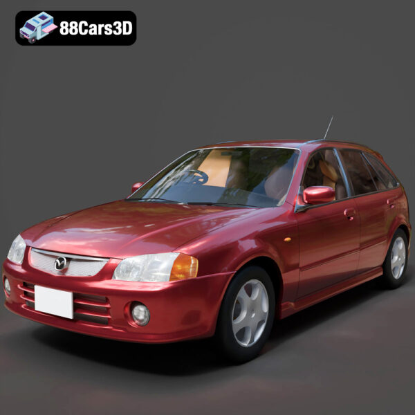 Mazda Familia 3D Model