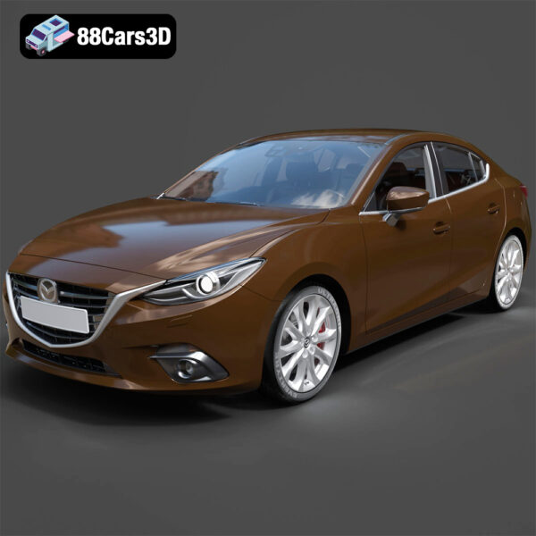 Mazda 3 Skyactiv 3D Model