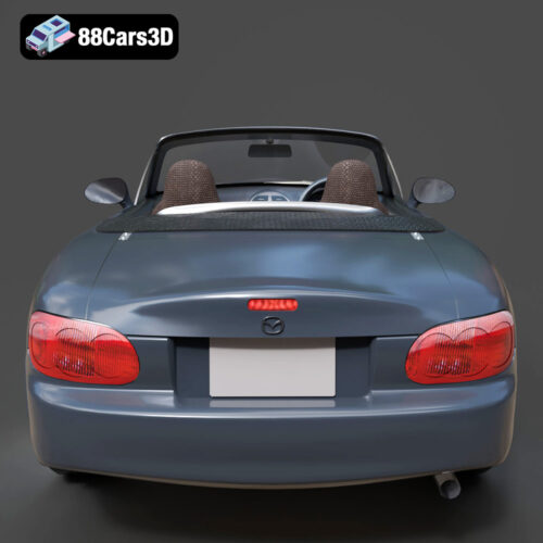 Mazda MX-5 2025 3D Model - Gallery Image 8 Mazda MX-5 2025 3D Model